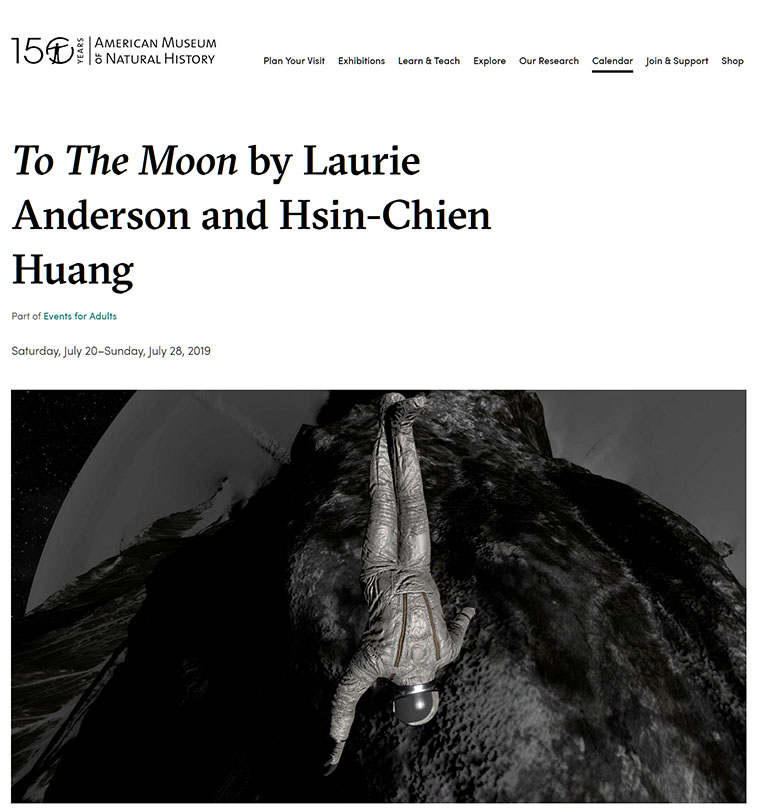 To the Moon @ AMNH