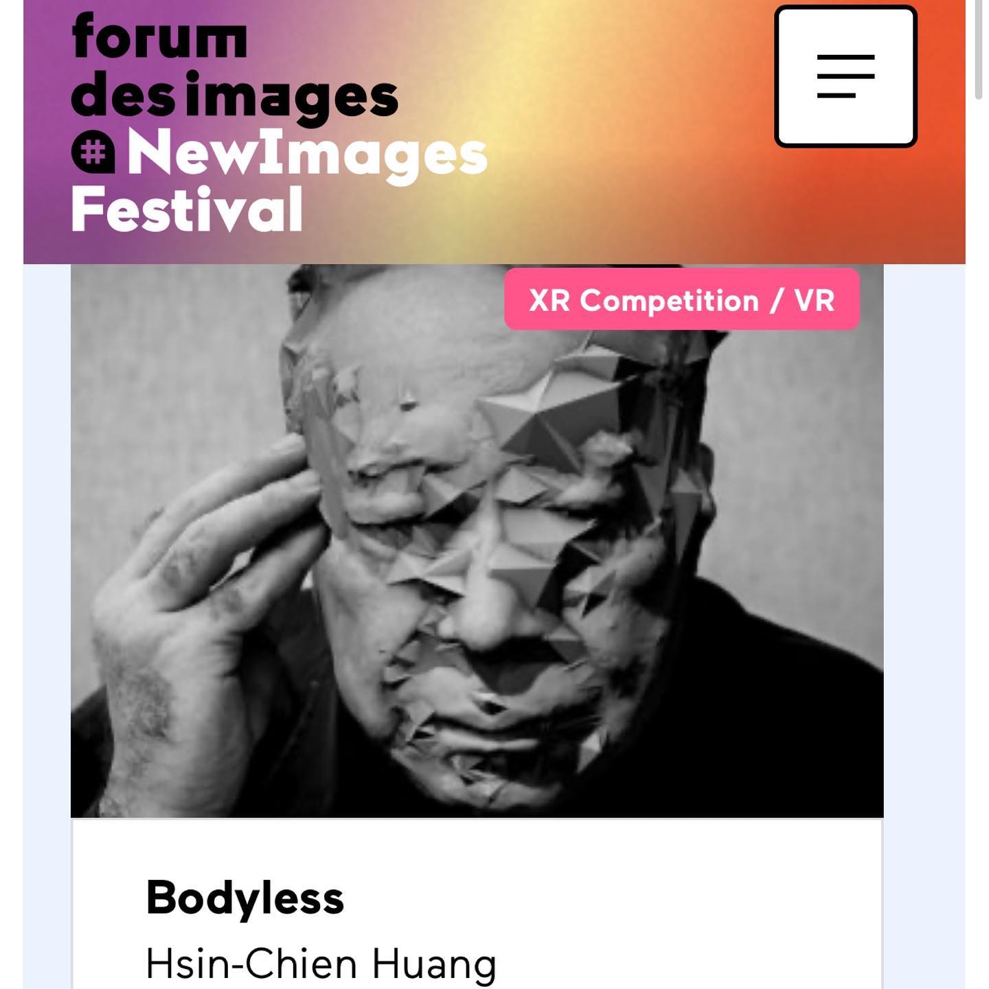 Officially Selected by NewImages Festival