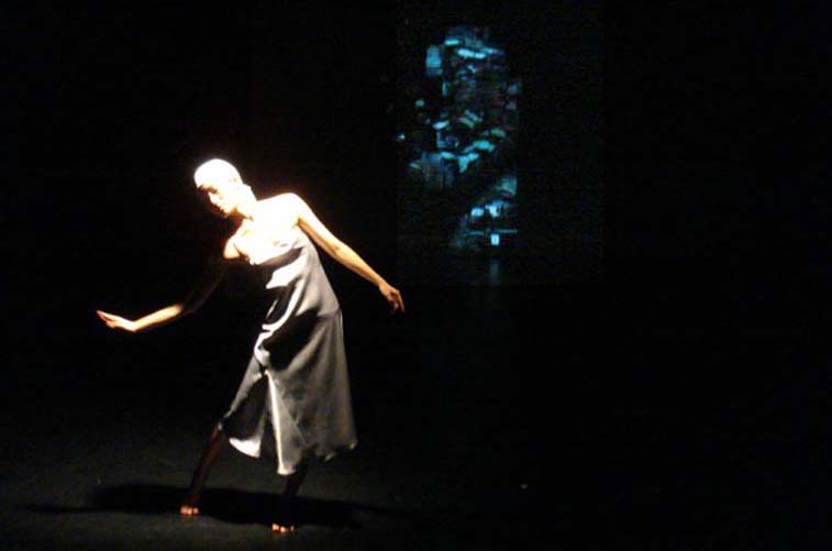 interactive dancing and new media art
