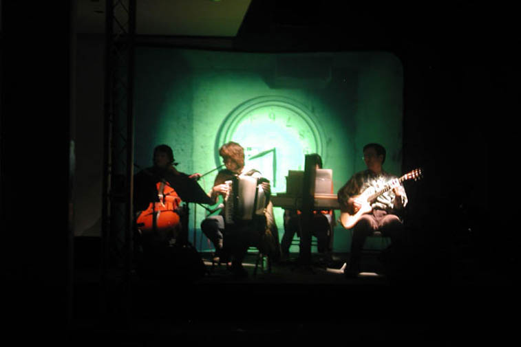 interactive music performing and new media art