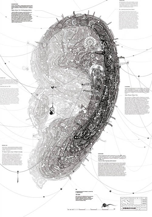 digital layered sculpture