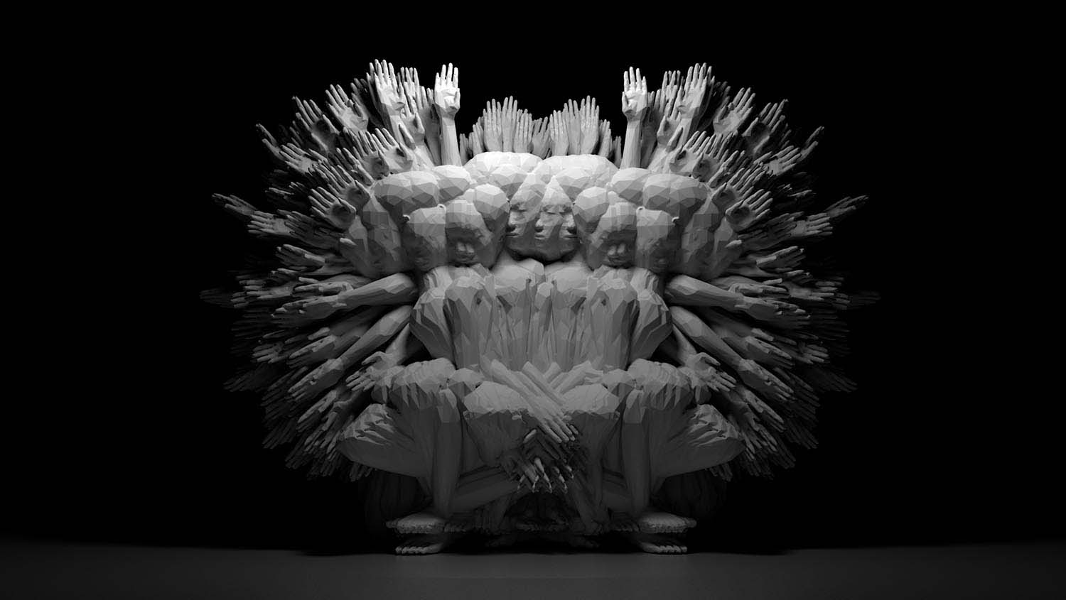 3D printed sculptures