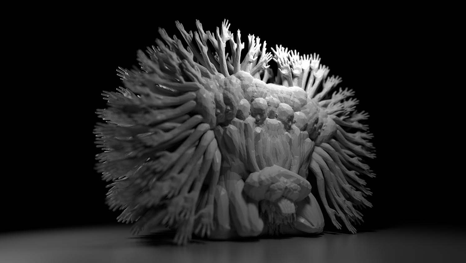 3D printed sculptures