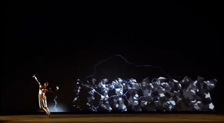 Motion Capture real time Interactive Performing
