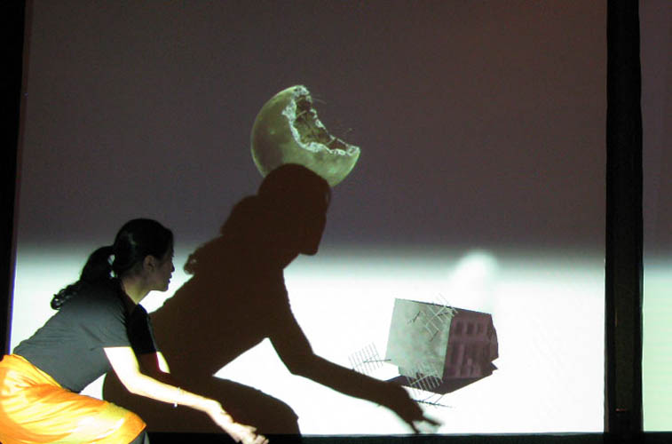 interactive music performing and new media art