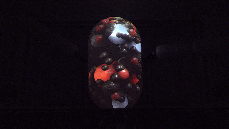 大型机械光雕装置